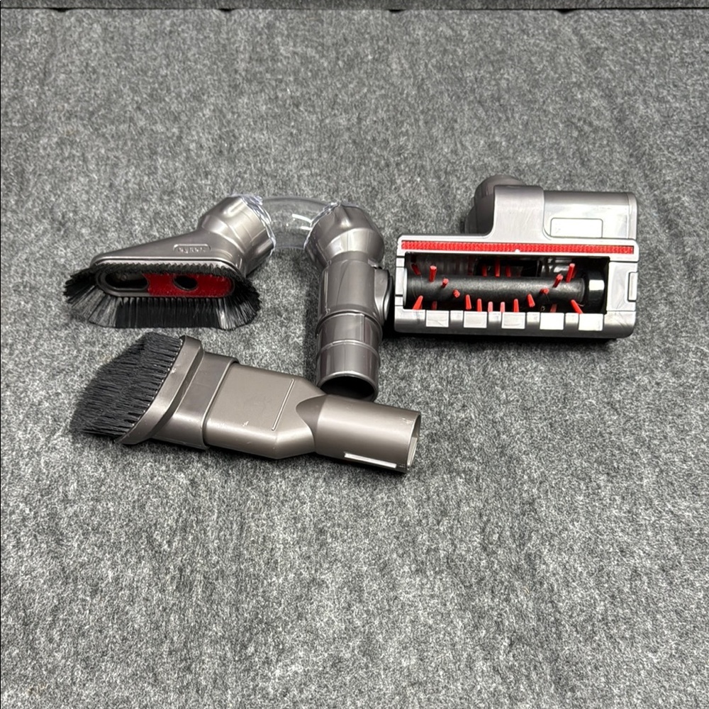 Dyson Cleaning Tool Kit - Metallic Gray and Red - Picture 2 of 2